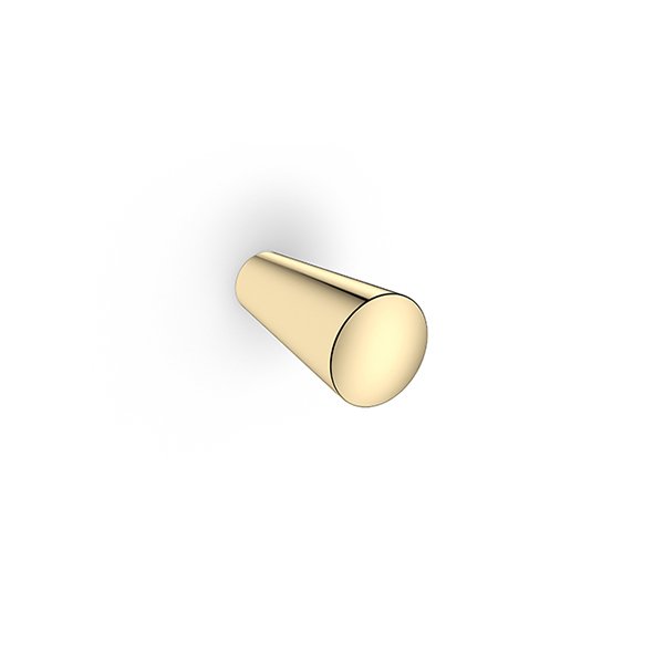 VASSO Düğme Kulp Parlak Pirinç 14mm