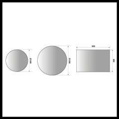 OASIS LED Banyo Aynası 600x800mm