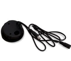 Button Yıldız Şarj Ünitesi, USB ve Type-C, Siyah