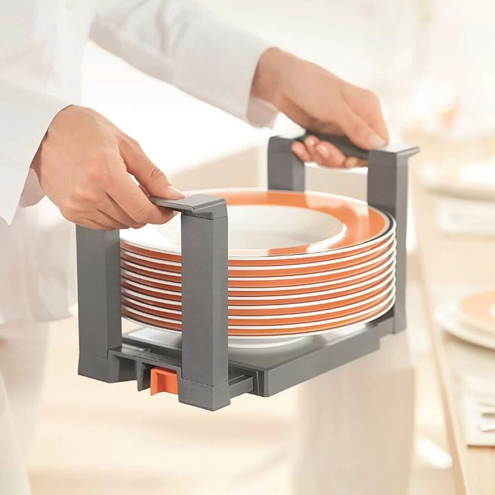Blum Ambia-Line Tabaklık, H=170mm, ÇAP=186-322mm, Orion Gri Mat