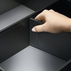 Blum Ambia-Line Çekmece Düzenleyici, 100x500x51mm, Mat İpek Beyaz