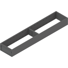 Blum Ambia-Line Çekmece Düzenleyici, 100x500x51mm, Mat Orion Gri