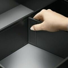 Blum Ambia-Line Çekmece Düzenleyici, 100x500x51mm, Mat Orion Gri