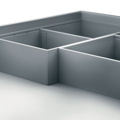 Blum Ambia-Line Çekmece Düzenleyici, 220x400x110mm, Mat Orion Gri